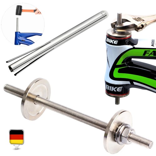 Fahrradsteuersatz-Installation